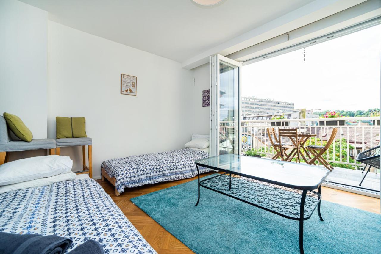 Central, Spacious, Modern 5 Bedrm Duplex W/Balcony Praga Zewnętrze zdjęcie